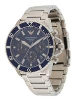 Emporio Armani Analoginis (įprasto dizaino) laikrodis 'WORLD EXPLORER' sidabrinė
