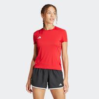 ADIDAS PERFORMANCE Sportiniai marškinėliai 'Adizero Essentials AEROREADY Running' raudona