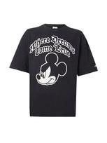 ADIDAS ORIGINALS Marškinėliai 'Disney Micky Maus Dreams' juoda / balta