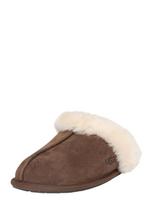 UGG Naminės šlepetės 'Scuffette' ruda / vilnos balta