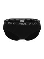 FILA Vyriškos kelnaitės pilka / juoda