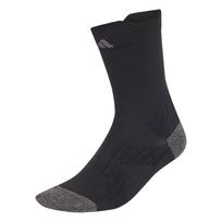 ADIDAS PERFORMANCE Sportinės kojinės 'RUNNING COMFY CREW' margai pilka / juoda