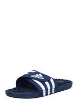 ADIDAS SPORTSWEAR Šlepetės 'Adissage' nakties mėlyna / balta