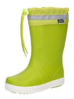 BECK Guminiai batai 'Wellies' tamsiai mėlyna jūros spalva / pilka / obuolių spalva / balta