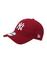 NEW ERA Kepurė 'NOS LEAGUE ESS 9TWENTY NEYYAN' tamsiai raudona / balta