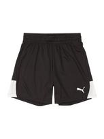 PUMA Sportinės kelnės 'TeamLiga26' juoda / balta