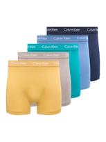 Calvin Klein Underwear Boxer trumpikės kūno spalva / tamsiai mėlyna / šviesiai mėlyna / geltona / benzino spalva