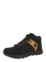 TIMBERLAND Auliniai batai su raišteliais 'Sprint Trekker' kupranugario / juoda