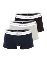 Calvin Klein Underwear Boxer trumpikės mėlyna / margai pilka / juoda
