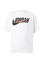 Jordan Marškinėliai 'Brooklyn Essentials' mandarinų spalva / juoda / balta