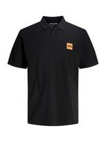 JACK & JONES Marškinėliai 'JJBRANDY' geltona / juoda