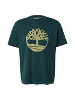 TIMBERLAND Marškinėliai 'NORTHWOOD TREE' auksas / nendrių spalva