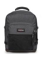 EASTPAK Kuprinė juoda / margai juoda / balta