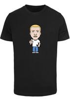 Mister Tee Marškinėliai 'Detroit Sketch' kūno spalva / mėlyna / šviesiai geltona / juoda
