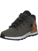 TIMBERLAND Auliniai batai su raišteliais 'Sprint Trekker Mid' žalia