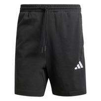 ADIDAS SPORTSWEAR Sportinės kelnės 'Essentials 3-Stripes Single Jersey Shorts' juoda / balta
