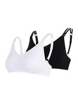 Lindex Maternity Maitinimo liemenėlė juoda / balta