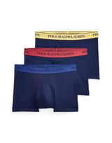 Polo Ralph Lauren Boxer trumpikės 'Classic' tamsiai mėlyna / gencijono spalva / geltona / raudona