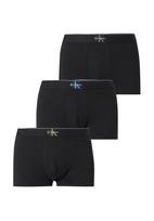 Calvin Klein Underwear Boxer trumpikės azuro spalva / šviesiai mėlyna / šviesiai žalia / juoda