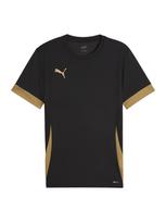 PUMA Sportiniai marškinėliai 'TeamGoal Matchday' garstyčių spalva / juoda