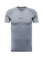 NIKE Sportiniai marškinėliai 'PRO' bazalto pilka / juoda