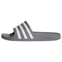 ADIDAS SPORTSWEAR Šlepetės 'Adilette Aqua' grafito / balta