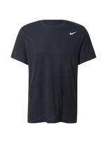 NIKE Sportiniai marškinėliai juoda / balta