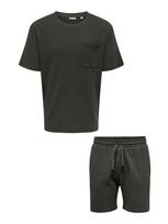 Only & Sons Treningas 'ONSSTEWARD' tamsiai pilka
