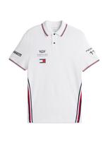 TOMMY HILFIGER Marškinėliai 'TH X CF1 PEREZ REPLICA' raudona / juoda / balta