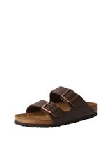 BIRKENSTOCK Šlepetės 'Arizona' tamsiai ruda