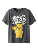 TWO SOON Marškinėliai 'Pokémon' geltona / pilka / balta