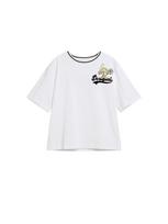 Desigual Marškinėliai 'Baseball' geltona / juoda / balta