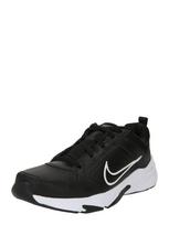 NIKE Sportiniai batai 'Defy All Day' juoda / balta