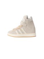 ADIDAS ORIGINALS Sportbačiai su auliuku 'Campus' šviesiai pilka / balta