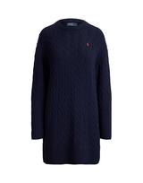 Polo Ralph Lauren Megzta suknelė tamsiai mėlyna / vyšninė spalva