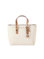 MICHAEL Michael Kors Rankinė dramblio kaulo / karamelės / tamsiai ruda