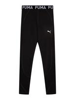 PUMA Sportinės kelnės 'Strong' juoda / balta