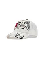 Ed Hardy Kepurė raudona / juoda / balta