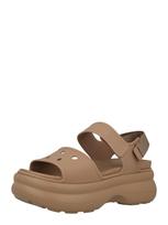 Crocs Basutės su dirželiais 'Soho' ruda
