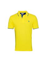 U.S. POLO ASSN. Marškinėliai kobalto mėlyna / geltona