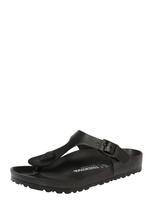 BIRKENSTOCK Šlepetės per pirštą 'Gizeh' juoda