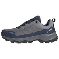 ADIDAS TERREX Sportinio stiliaus batai su raišteliais 'Skychaser Ax5' tamsiai mėlyna / pilka / sidabro pilka