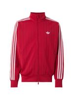 ADIDAS ORIGINALS Demisezoninė striukė 'Firebird Drop Needle' raudona / balta