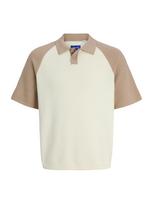 JACK & JONES Megztinis 'JORSUMMER' kremo / kupranugario
