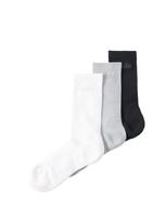 Nike Sportswear Kojinės 'U Nk Ed Elvd Crw 3P Wgfx - 144' šviesiai pilka