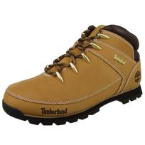 TIMBERLAND Auliniai batai su raišteliais 'Euro Sprint Hiker' karamelės / juoda