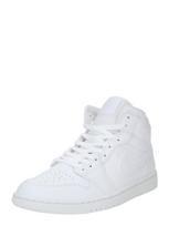 Jordan Sportbačiai su auliuku 'Air Jordan 1 Mid' balta