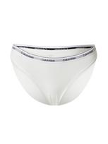 Calvin Klein Underwear Moteriškos kelnaitės šviesiai pilka / juoda / balta