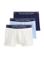 Polo Ralph Lauren Boxer trumpikės 'CLSSIC' tamsiai mėlyna / šviesiai mėlyna / balta