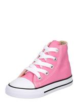 CONVERSE Sportbačiai 'Chuck Taylor All Star' rožinė / balta